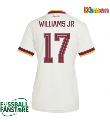 Spanien Nico Williams #17 Replik Auswärtstrikot Damen WM 2026 Kurzarm